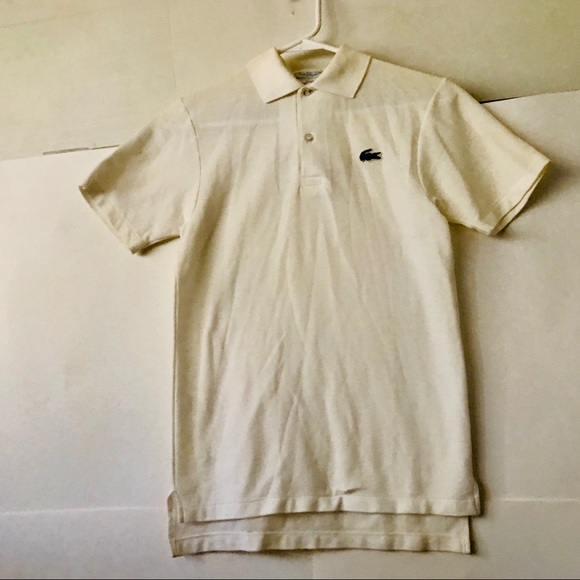 New Boy’s White Lacoste Izod Polo Shirt size 16
